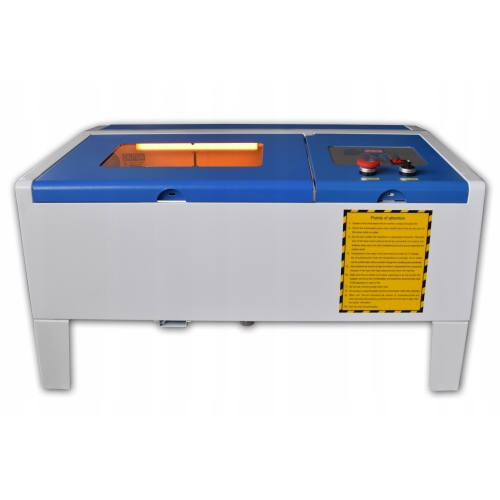 Plotter Laser CO2 40W 35x24cm + Air Assist + Red Point